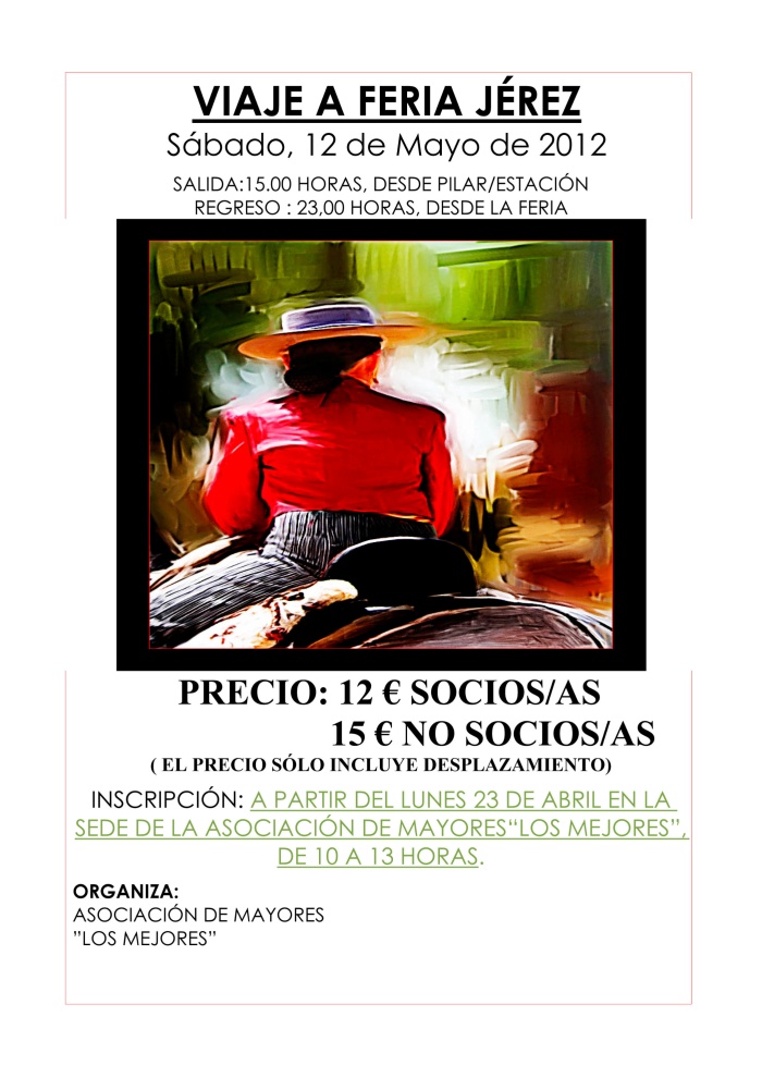 Viaje a Feria de Jerez Frt