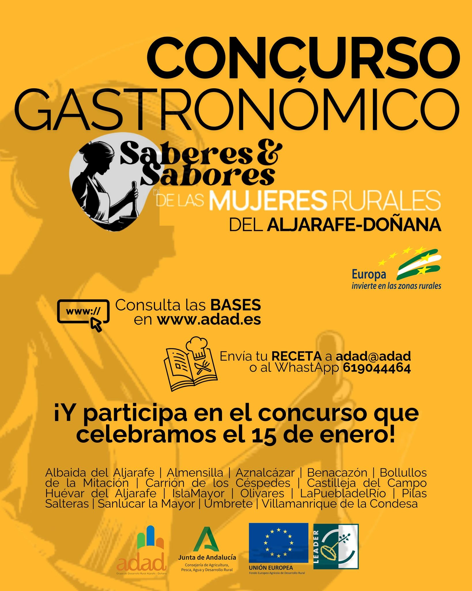 Concurso gastronómico Saberes y Sabores de las Mujeres Rurales
